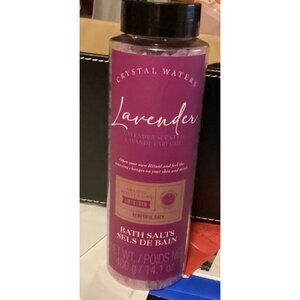 crystal waters lavender bah salts. 14.1oz